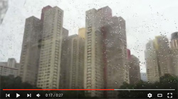 ☆【香港動画 2016】雨の九龍ビル街：摩天楼（6本）
