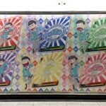 〈おそ松さん動画〉見る角度で絵が変わる広告登場！JR新宿駅広告ビルボード
